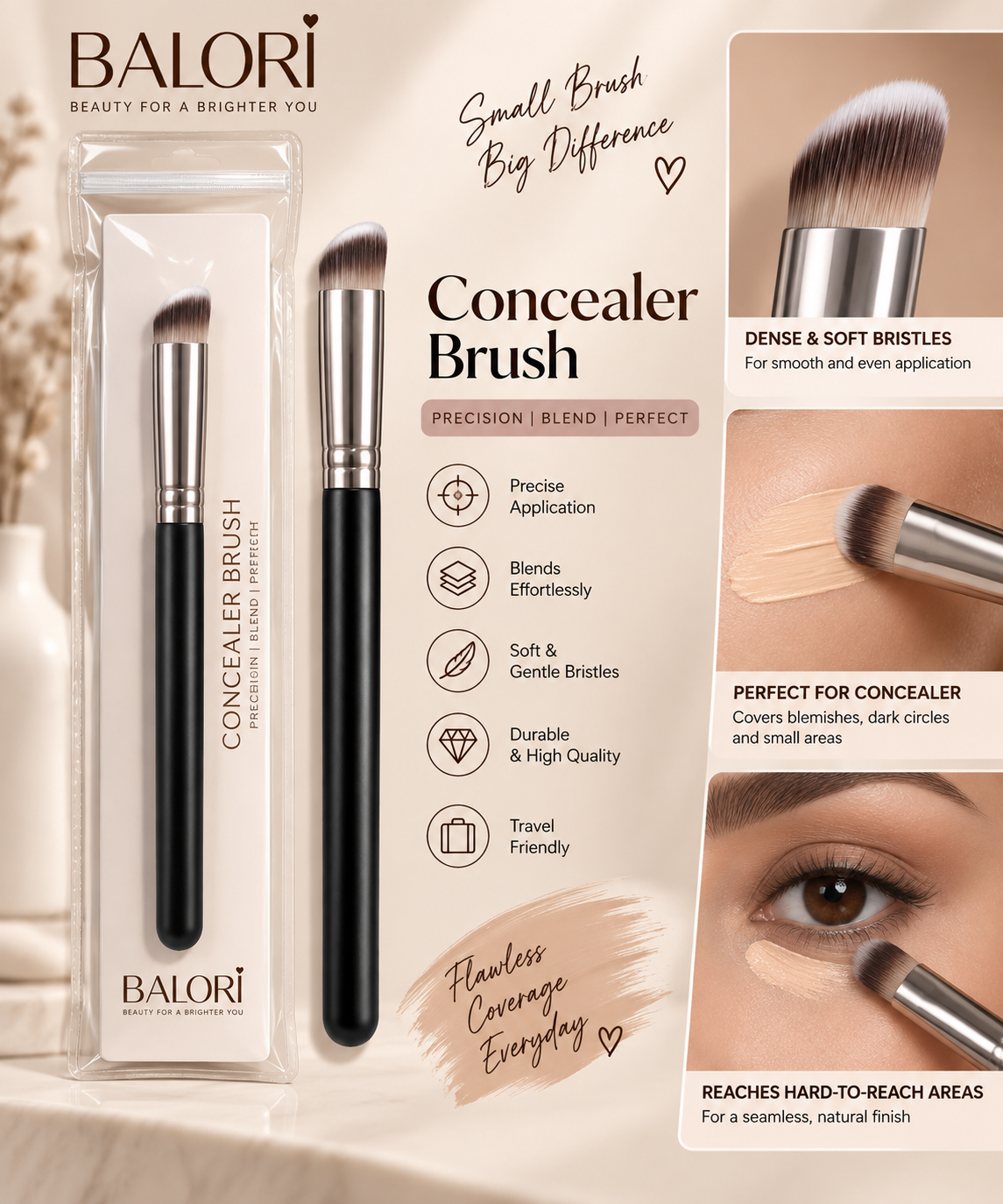 professional concealer brush
