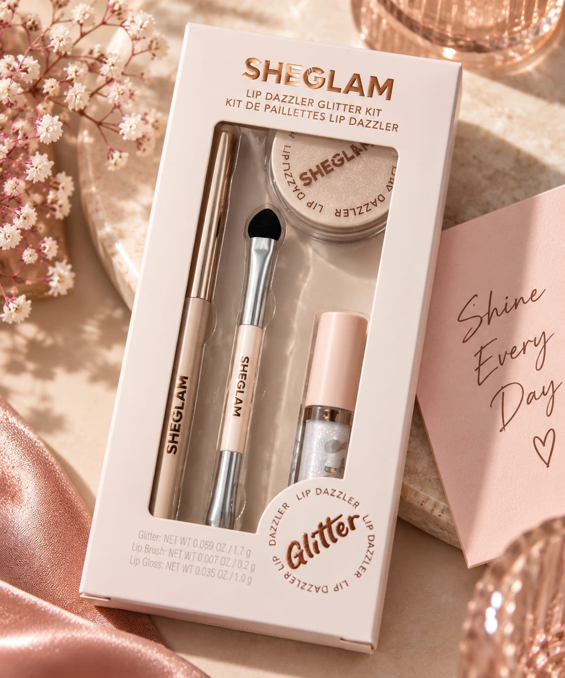 Sheglam Lip Dazzler Glitter Kit